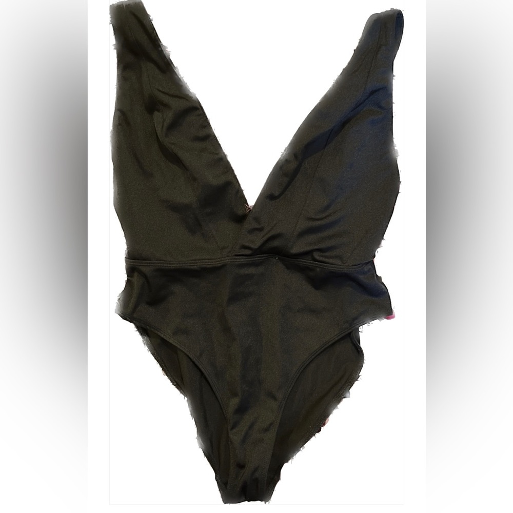 Urban outfitters deep v bodysuit